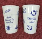 Knickbecher "Sylt kannst du knicken"